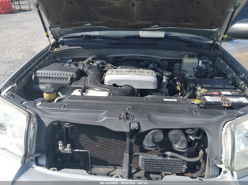 2006 Toyota 4Runner Sr5 V8 VIN: JTEBT14R660060352 Lot: 43304885