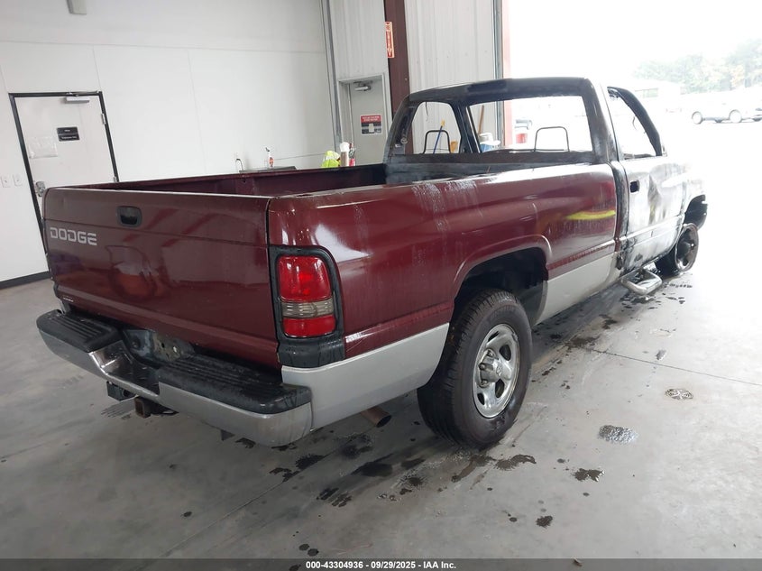 2000 Dodge Ram 1500 St VIN: 1B7HC16Y4YS622128 Lot: 43304936