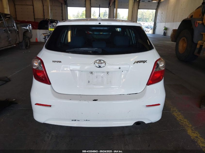 2009 Toyota Matrix VIN: 2T1KU40E89C077492 Lot: 43304943