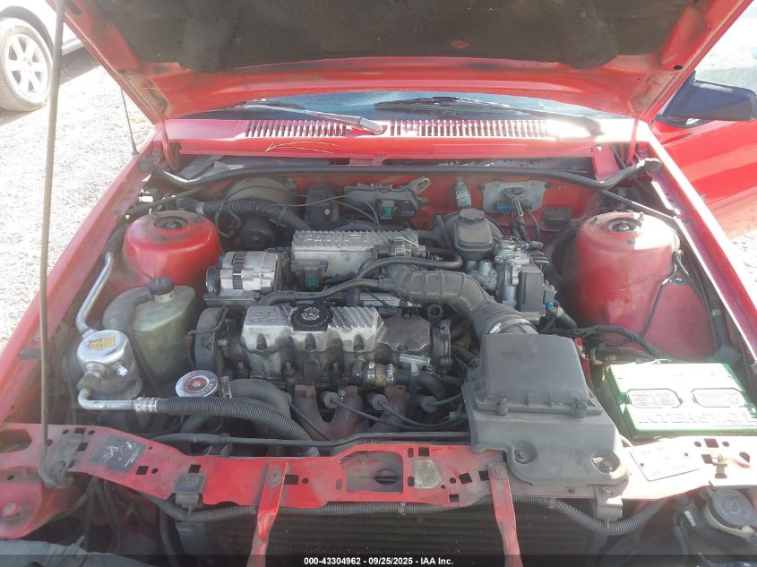 1993 Pontiac Sunbird Se VIN: 1G2JB54H5P7513942 Lot: 43304962