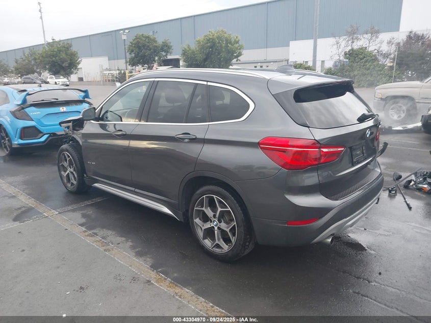 2017 BMW X1 2.0 Xdrive28i Grey Lot 111043304970 Vin WBXHT3Z32H4A54029