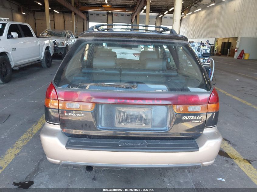 1999 Subaru Legacy 30Th Ann. Outback Ltd./Outback VIN: 4S3BG685XX7631914 Lot: 43304992