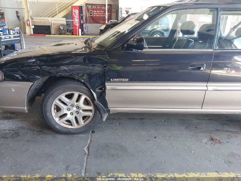 1999 Subaru Legacy 30Th Ann. Outback Ltd./Outback VIN: 4S3BG685XX7631914 Lot: 43304992