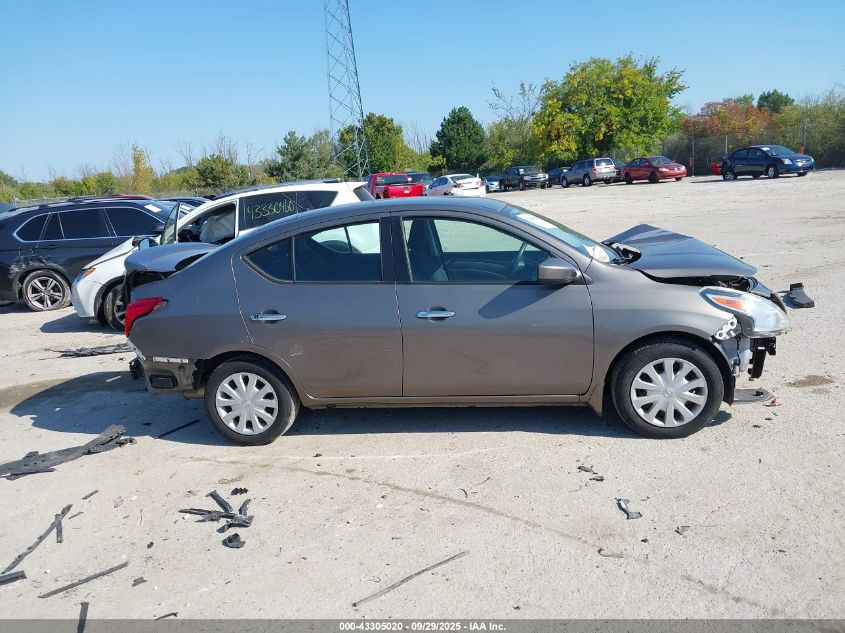 2017 Nissan Versa 1.6 Sv VIN: 3N1CN7APXHK468571 Lot: 43305020