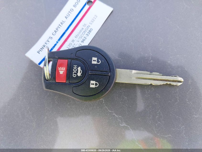 2017 Nissan Versa 1.6 Sv VIN: 3N1CN7APXHK468571 Lot: 43305020