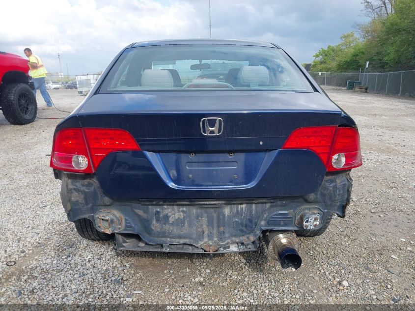 2008 Honda Civic Lx VIN: 1HGFA15588L094187 Lot: 43305056