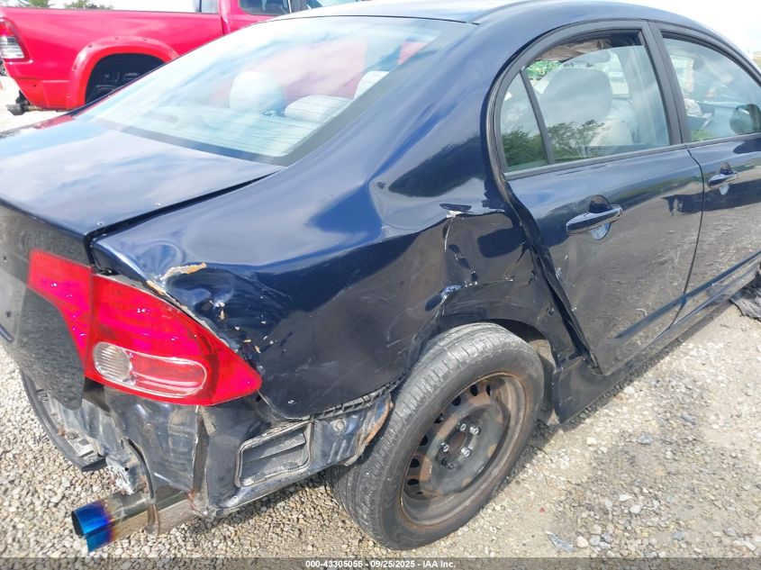 2008 Honda Civic Lx VIN: 1HGFA15588L094187 Lot: 43305056