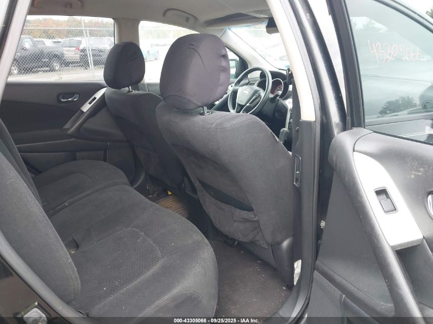 2009 Nissan Murano S VIN: JN8AZ18W89W127280 Lot: 43305066