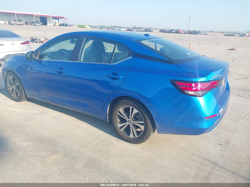 2022 NISSAN SENTRA SV XTRONIC CVT - 3N1AB8CV4NY286228