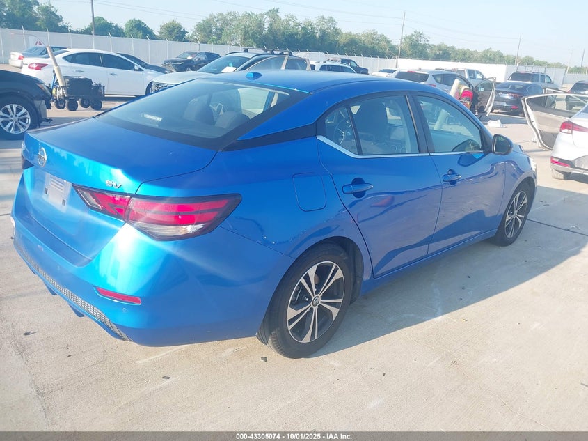 2022 NISSAN SENTRA SV XTRONIC CVT - 3N1AB8CV4NY286228