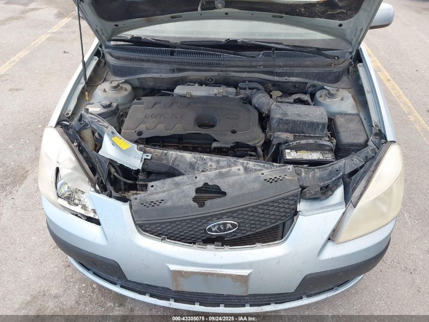 2007 Kia Rio Lx VIN: KNADE123076281172 Lot: 43305075