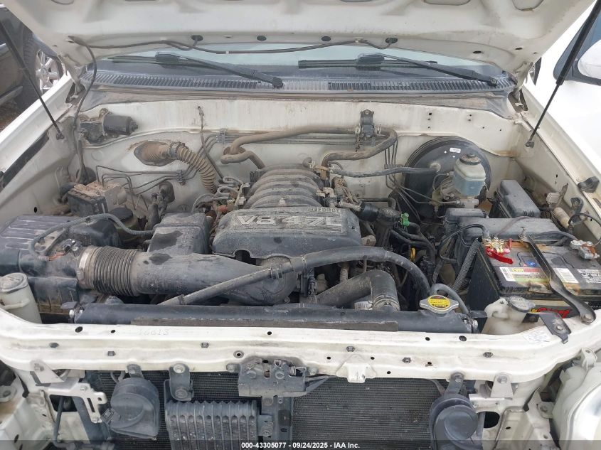 2005 Toyota Tundra Sr5 V8 VIN: 5TBET34195S481929 Lot: 43305077