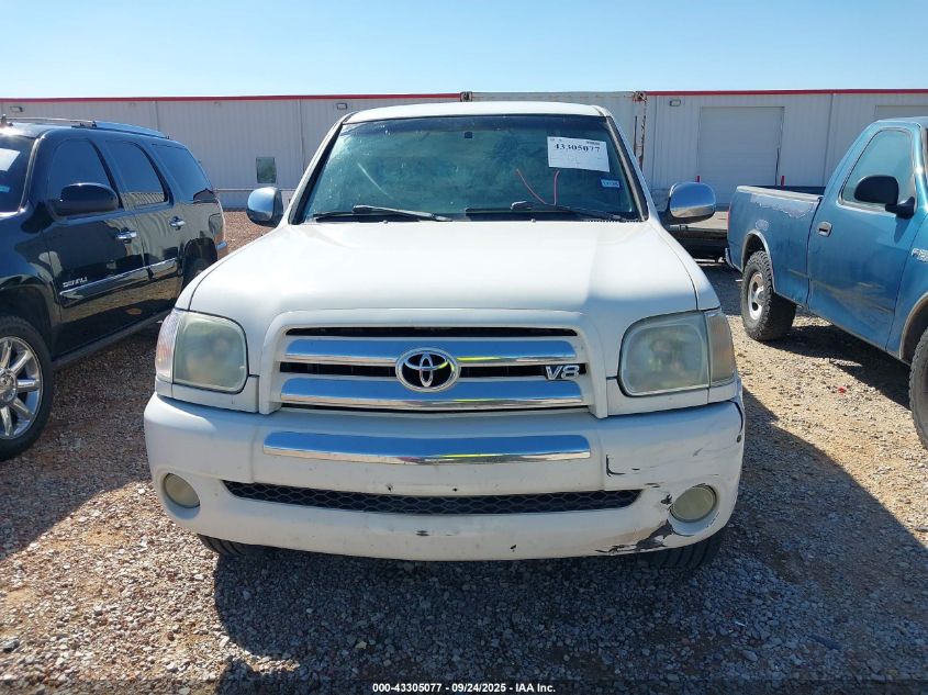 2005 Toyota Tundra Sr5 V8 VIN: 5TBET34195S481929 Lot: 43305077