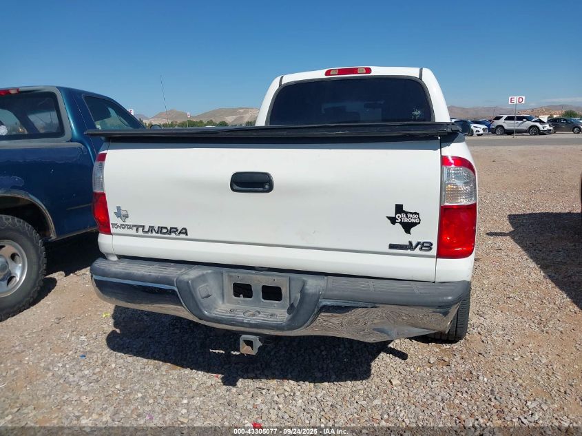 2005 Toyota Tundra Sr5 V8 VIN: 5TBET34195S481929 Lot: 43305077