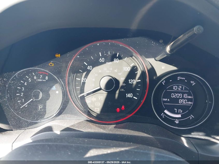 2019 Honda Hr-V Lx VIN: 3CZRU6H38KG730633 Lot: 43305137