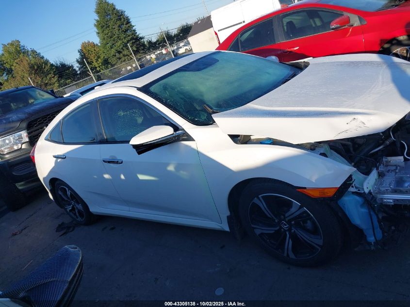 2018 Honda Civic Touring VIN: 2HGFC1F9XJH640762 Lot: 43305138