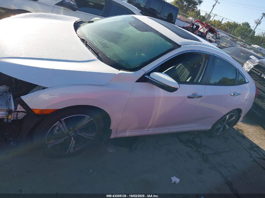 2018 Honda Civic Touring VIN: 2HGFC1F9XJH640762 Lot: 43305138