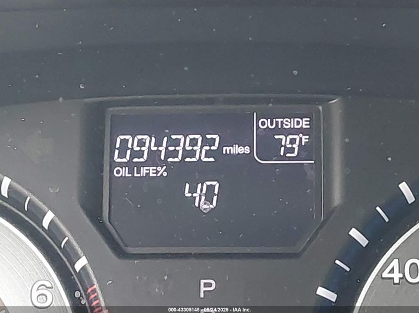 2012 Honda Odyssey Ex-L VIN: 5FNRL5H61CB124157 Lot: 43305145