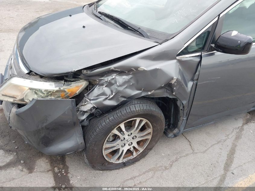 2012 Honda Odyssey Ex-L VIN: 5FNRL5H61CB124157 Lot: 43305145