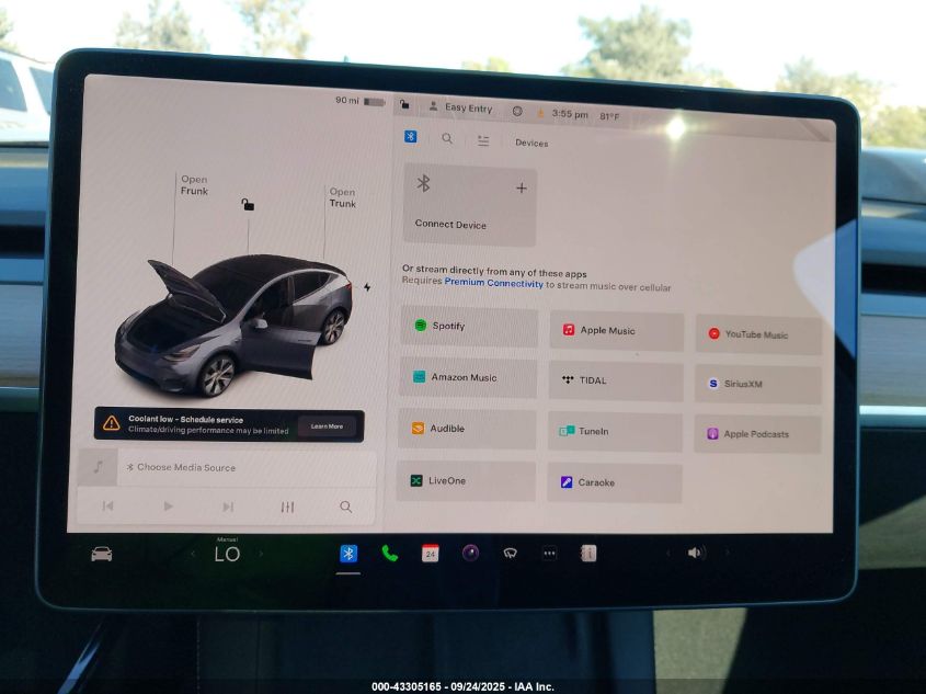 2021 Tesla Model Y Long Range Dual Motor All-Wheel Drive VIN: 5YJYGAEE5MF231184 Lot: 43305165