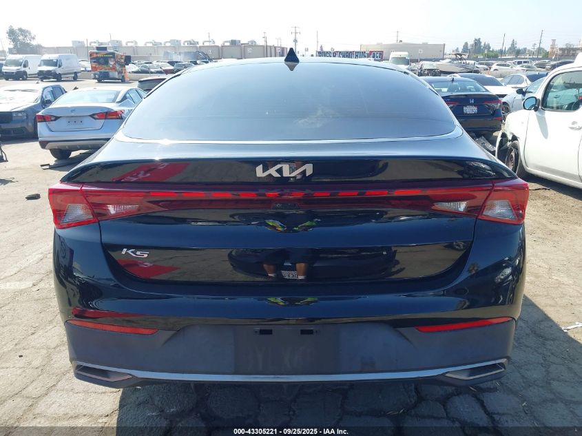 2022 Kia K5 Lx VIN: 5XXG24J23NG102012 Lot: 43305221