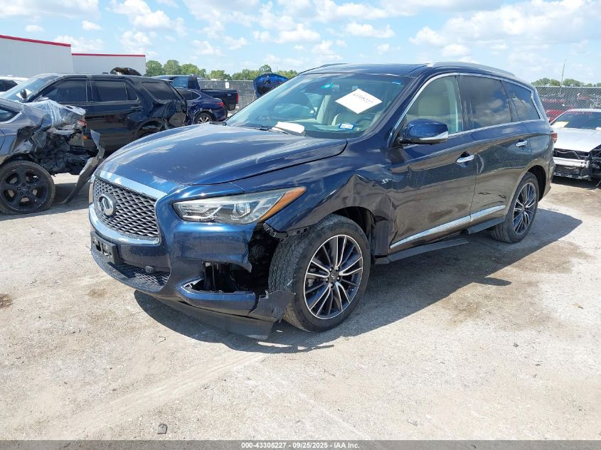 2016 Infiniti Qx60 VIN: 5N1AL0MM2GC500240 Lot: 43305227