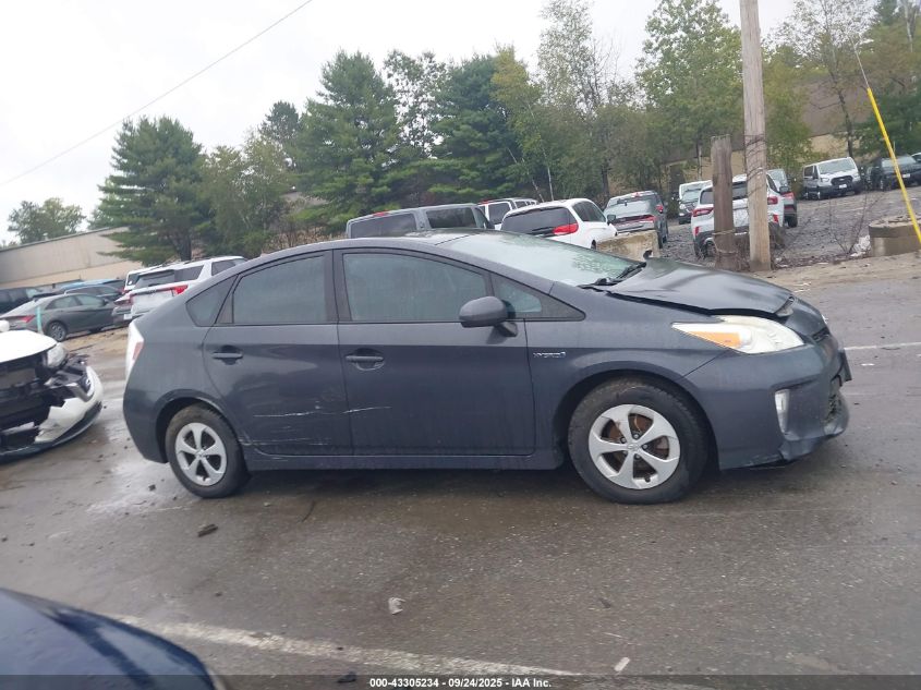 2012 Toyota Prius Three VIN: JTDKN3DU7C5467612 Lot: 43305234