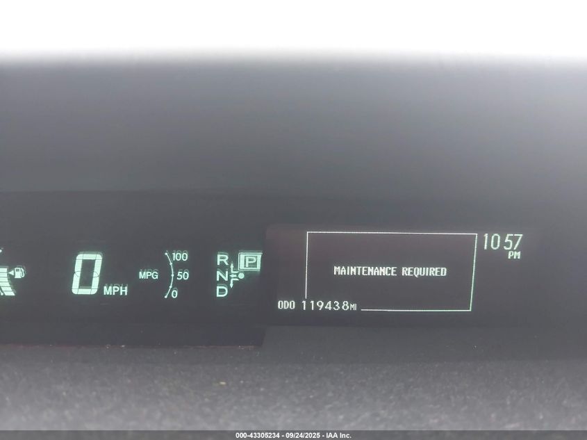 2012 Toyota Prius Three VIN: JTDKN3DU7C5467612 Lot: 43305234