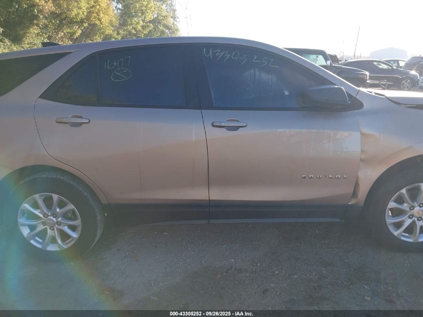 2019 Chevrolet Equinox Ls VIN: 2GNAXSEV5K6110477 Lot: 43305252