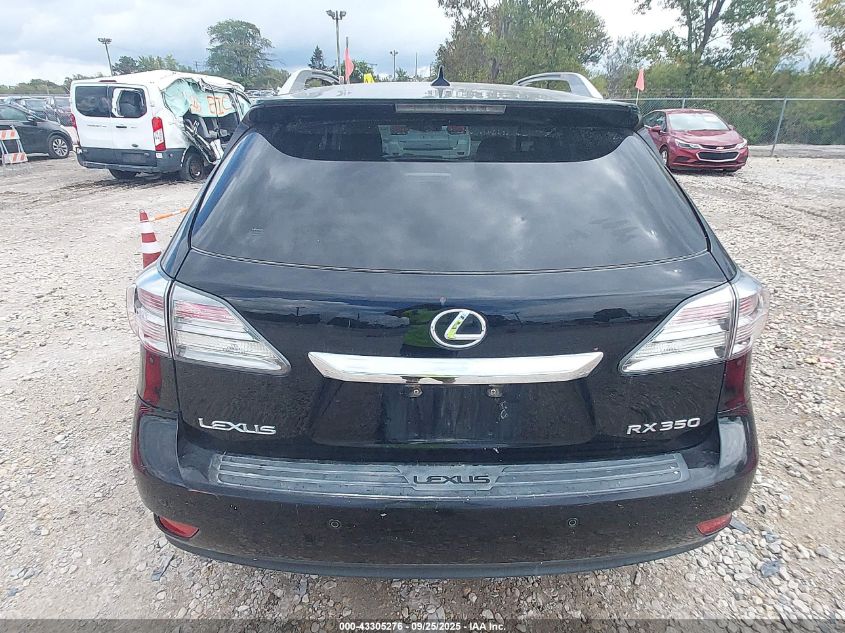 2010 Lexus Rx 350 VIN: JTJBK1BA6A2404468 Lot: 43305276