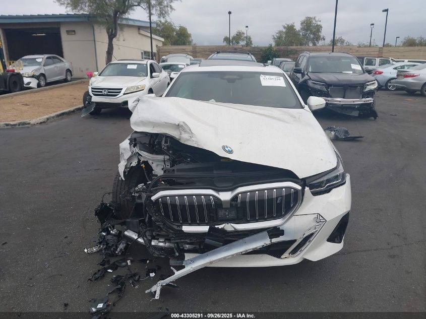 2024 BMW I5 Edrive40 VIN: WBY33FK00RCP02656 Lot: 43305291