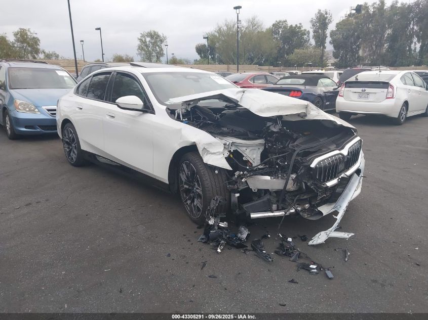 2024 BMW I5 Edrive40 VIN: WBY33FK00RCP02656 Lot: 43305291