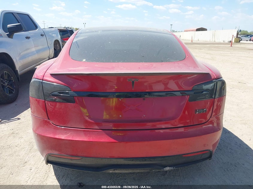 2021 Tesla Model S Plaid Tri Motor All-Wheel Drive VIN: 5YJSA1E60MF441885 Lot: 43305326