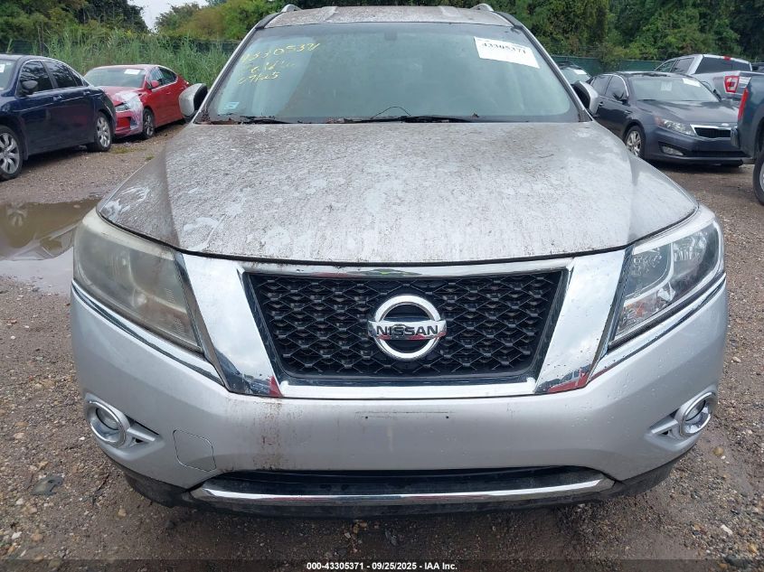 2014 Nissan Pathfinder Sl VIN: 5N1AR2MM4EC685687 Lot: 43305371
