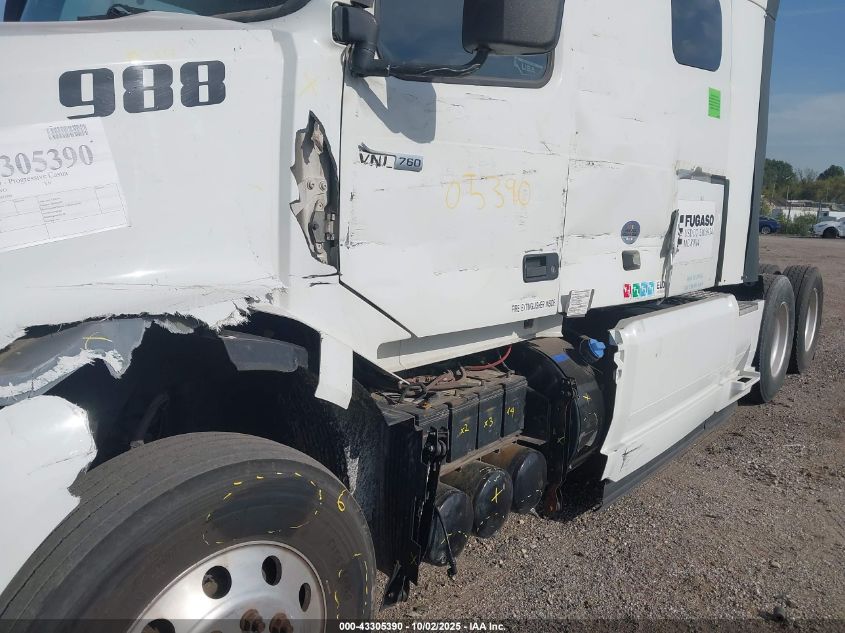 2019 Volvo Vnl VIN: 4V4NC9EH3KN872988 Lot: 43305390