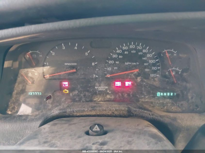 2002 Dodge Durango Slt VIN: 1B4HS48N82F161360 Lot: 43305392