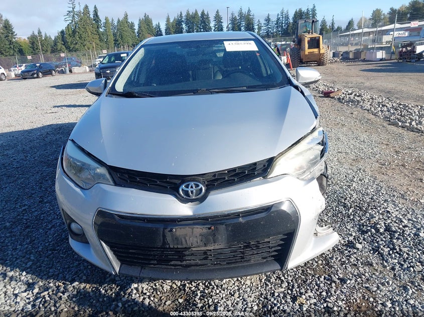 2014 TOYOTA COROLLA S PLUS - 5YFBURHE7EP146961