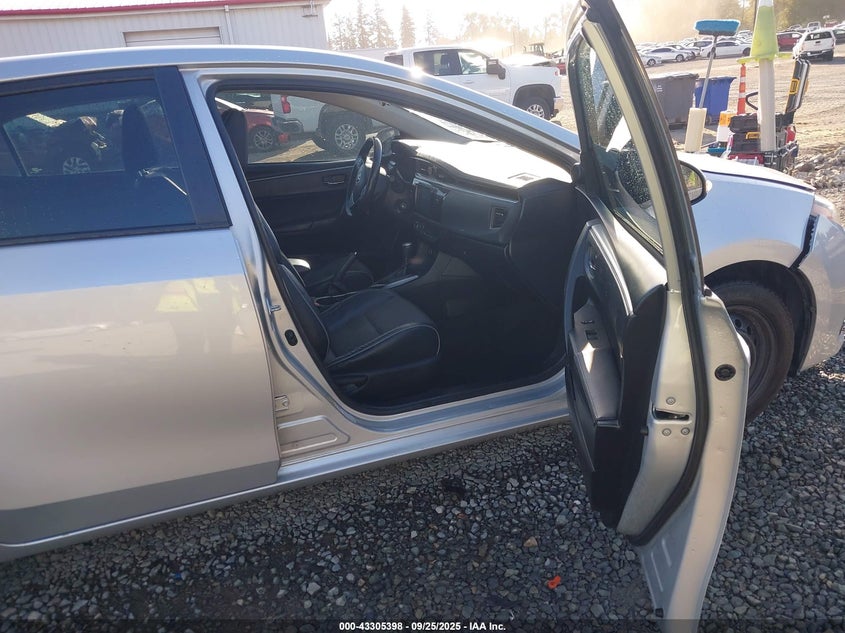 2014 TOYOTA COROLLA S PLUS - 5YFBURHE7EP146961