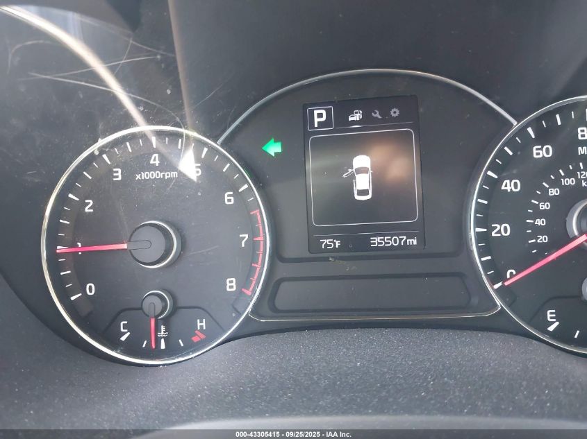 2017 Kia Forte Lx VIN: 3KPFL4A75HE053543 Lot: 43305415