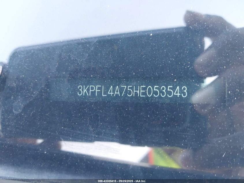 2017 Kia Forte Lx VIN: 3KPFL4A75HE053543 Lot: 43305415