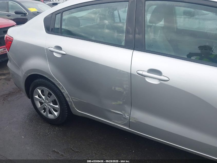 2017 Kia Rio Lx VIN: KNADM4A36H6119408 Lot: 43305438