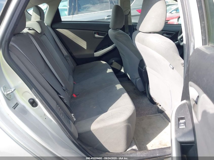 2012 Toyota Prius Two VIN: JTDKN3DUXC5501655 Lot: 43305480