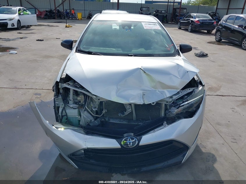 2017 Toyota Corolla Le VIN: 5YFBURHE5HP724608 Lot: 43305501