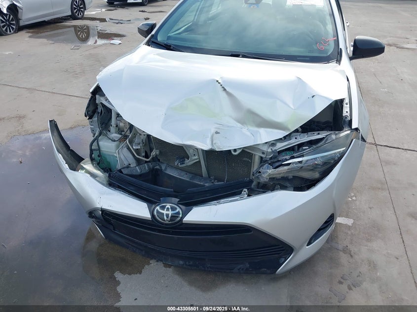 2017 Toyota Corolla Le VIN: 5YFBURHE5HP724608 Lot: 43305501