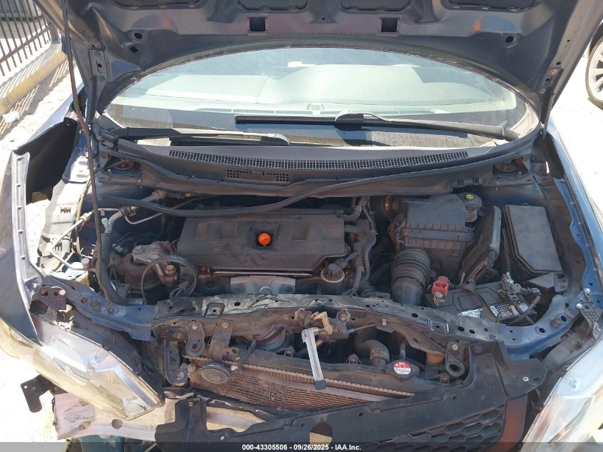 2012 Honda Civic Lx VIN: 2HGFG3B59CH524202 Lot: 43305506