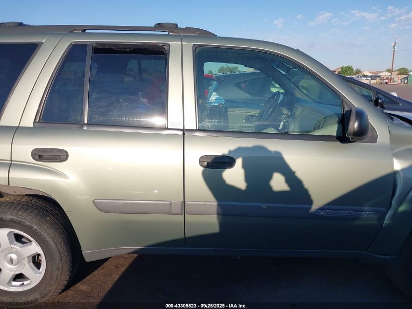 2003 Chevrolet Trailblazer Ls VIN: 1GNDS13S932282296 Lot: 43305523