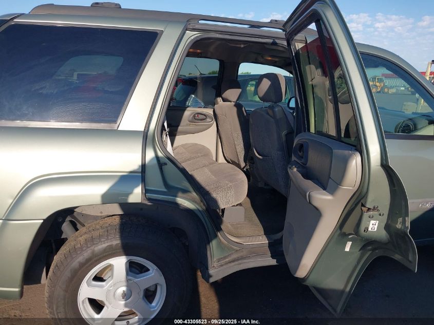 2003 Chevrolet Trailblazer Ls VIN: 1GNDS13S932282296 Lot: 43305523