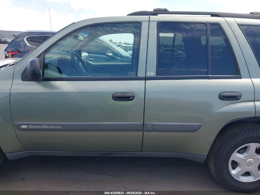 2003 Chevrolet Trailblazer Ls VIN: 1GNDS13S932282296 Lot: 43305523