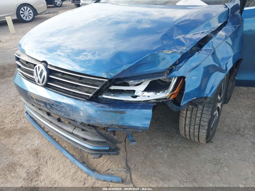 2017 Volkswagen Jetta 1.4T Se VIN: 3VWDB7AJ0HM297577 Lot: 43305529