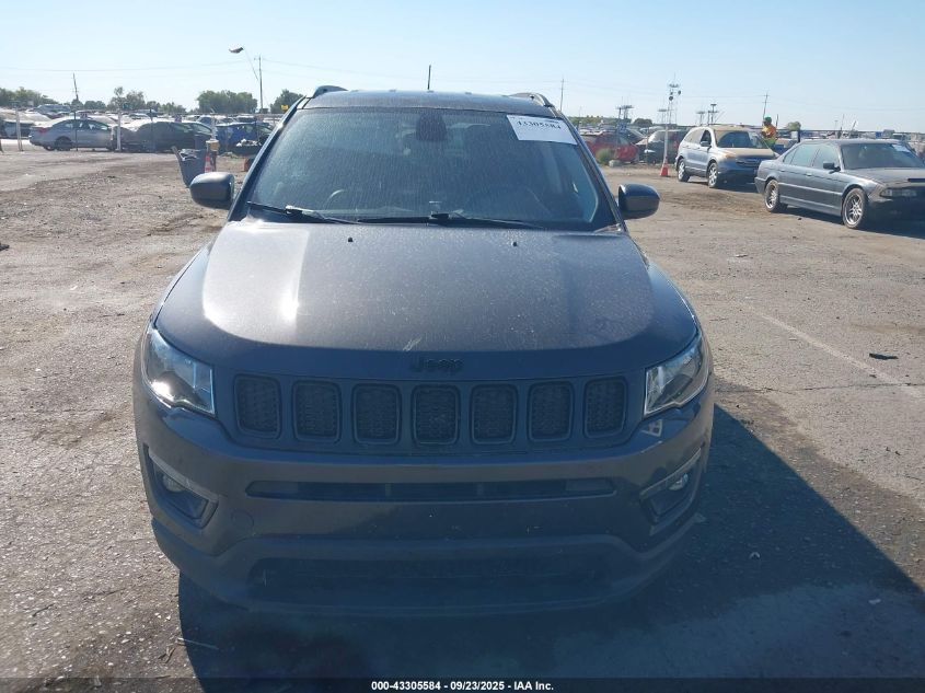 2019 Jeep Compass Altitude 4X4 VIN: 3C4NJDBB3KT595666 Lot: 43305584